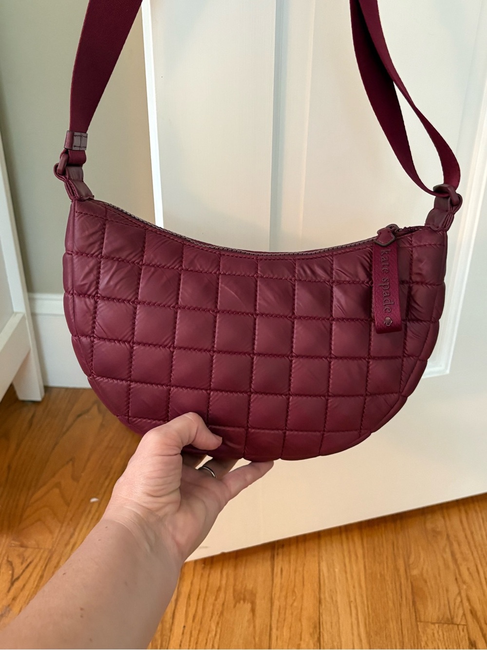 Kate Spade Quilted Tote w/Matching Crossbody Set - Picture 10 of 12